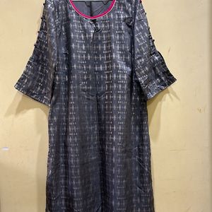 Aurelia Grey Colour Kurta Size XL