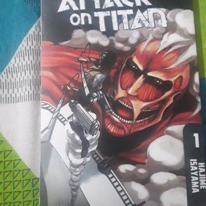 Combo Of Attack on titan Manga Vol 1 And 2