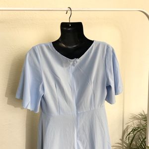 Ligth Blue Casual Dress(Women’s)