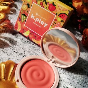 Myglamm K.Play Flavoured Blush - Sweet Peach