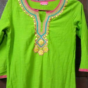 Green Kurta