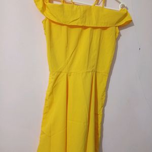 Yellow One Piece Dress