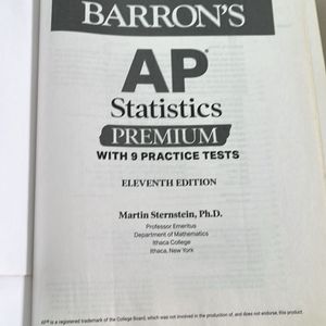 AP Exam Book Statistics