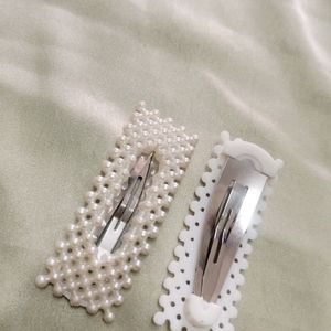 Korean Women Studded Hairclips