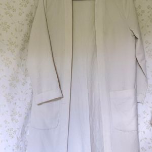 Long White Cardigan/H&M