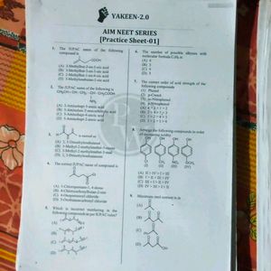 Physicswallah DPP of Previous Year YAKEEN UMEED ..