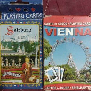 Pack Of 2 Austria Playing Cards