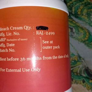 Pro Aroma Fruit Bleach Cream