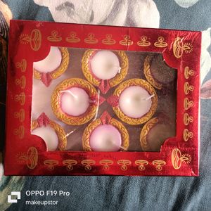 Pack Of 8 Diwali Diyas