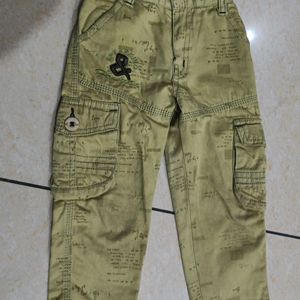 Trendy 6 Pockets Cargo Cotton Jeans