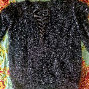 Fur Sweater Top