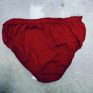 Women Panty Red 2XL 3XL