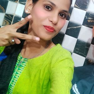 Green💚Kurti with Free Lipstick