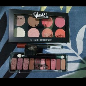 🎆 Sale🎆 Glam21 Eyeshade Pallet, Blush And Lipstick