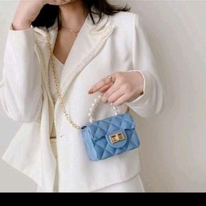 Stylish mini jelly side bag