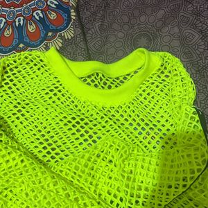 Shein Mesh Net Top