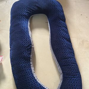 Blue Velvet Maternity Pillow