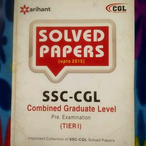 Solved Papers Of SSC-CGL Upto 2015