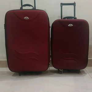 Pack Of 2 Trolley Bag New