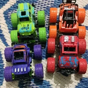Pack Of 4 Mini Monster Truck Car Any Colour