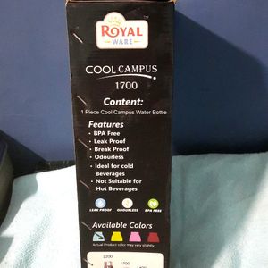 Royal Ware Cool Campus 1709ml Water Bottle