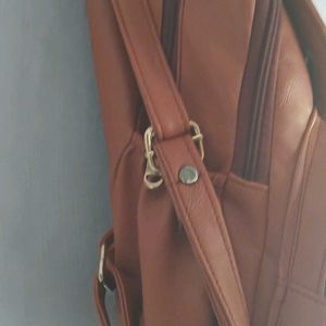 BROWN BACKPACK