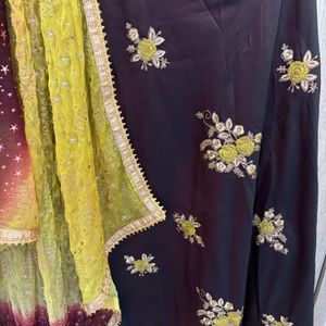 Lehnga Choli Set With Duppata