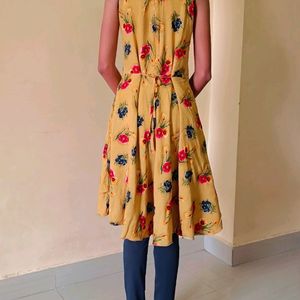 Printed Kurti Set For Girls