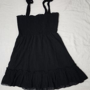 Black Cotton Dress