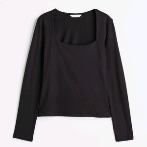 H&M Square Neck Top