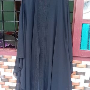 Navy Blue Abaya