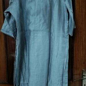 Grey Kurta With Pant