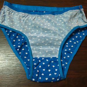 Unused Panty With Heart Pattern