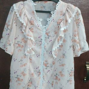 Floral Print Tops