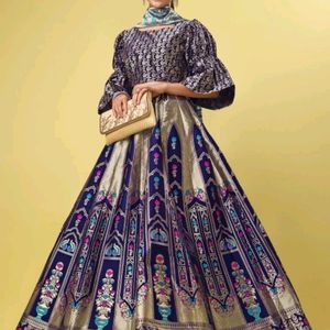 Designer Lehenga Choli Set, In Mint Condition