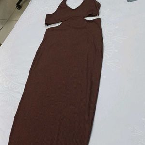 H &M Brown Dress