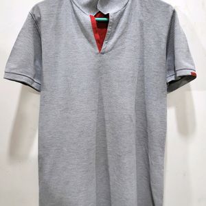 Mens Casual Cotton Blend T-shirt (Size-XL)