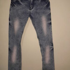 Blue Faded Jeans