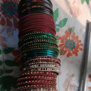 Mix Bangles Set 2.6 Size