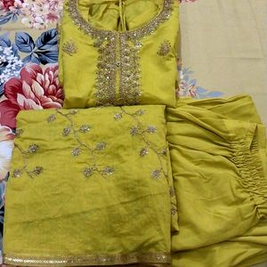 Suit,pajama,Dupatta Set