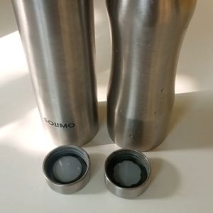 2 STEEL WATER BOTTLE