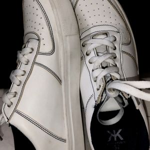 Kook N Keech Women White Sneakers