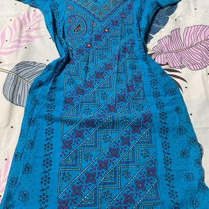 Blue Kurti