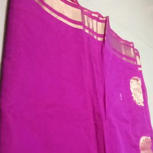 Cotton Linen New Saree