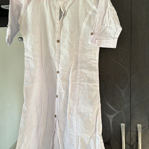 White Kurta XS Size