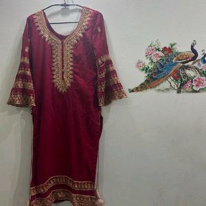 Full Gher Plazo Kurta