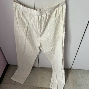 Cotton Striped Trouser