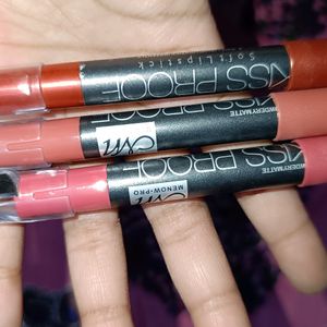 3 Pcs Supermatte Lipstick+ Freebie😍❤