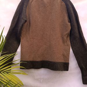 Levi's brown red label sweater