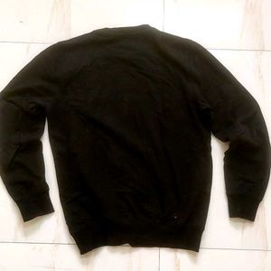 Louis Philippe Black Sweatshirt